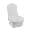 Pactiv EarthChoice OneBox Paper Box, 37 oz, 4.5 x 4.5 x 2.5, White, PK312 PK NOB01W
